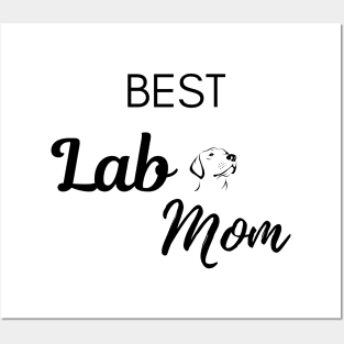 Best Lab Mom - Labrador Retriever Posters and Art